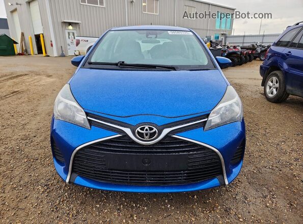 VNKKTUD3XHA083929 2017 TOYOTA YARIS Blue Vista frontal
