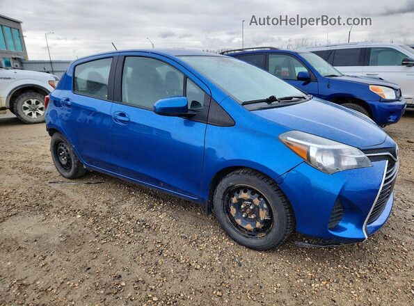 VNKKTUD3XHA083929 2017 TOYOTA YARIS Blue Delantero derecho