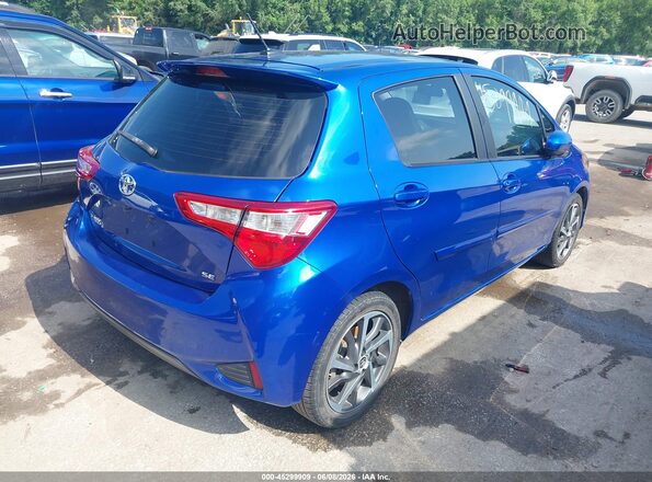 VNKKTUD3XJA092264 2018 TOYOTA YARIS Blue Հետևի աջ