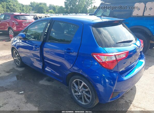 VNKKTUD3XJA092264 2018 TOYOTA YARIS Blue Հետևի ձախ