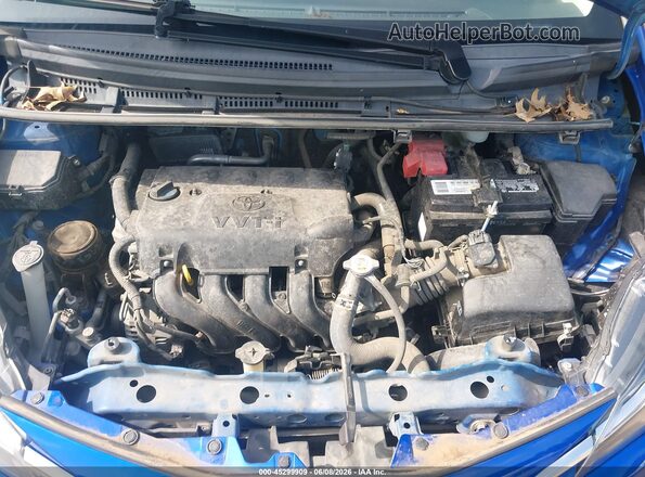 VNKKTUD3XJA092264 2018 TOYOTA YARIS Blue Հետևի տեսք