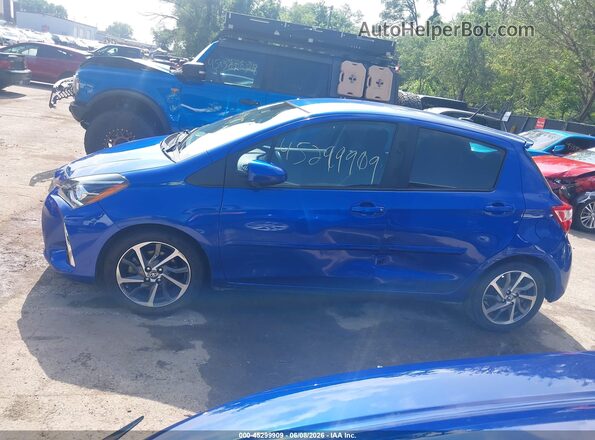 VNKKTUD3XJA092264 2018 TOYOTA YARIS Blue Սալոնի 360 աստիճան տեսք