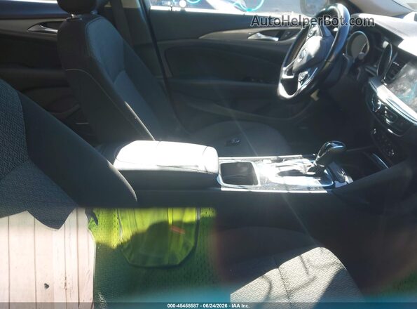 W04GL6SX4J1095090 2018 BUICK REGAL Black Widok wnętrza z przodu