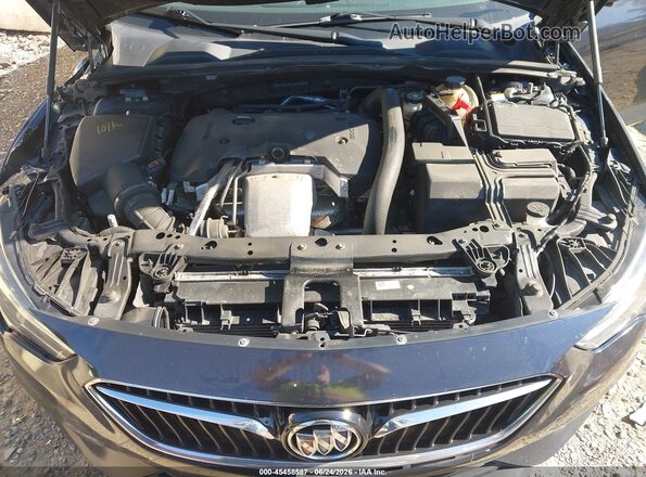 W04GL6SX4J1095090 2018 BUICK REGAL Black Widok z tyłu