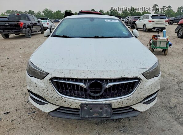 W04GL6SX4J1108839 2018 BUICK REGAL Белый Вид спереди