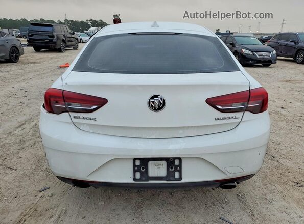 W04GL6SX4J1108839 2018 BUICK REGAL Белый Вид сзади