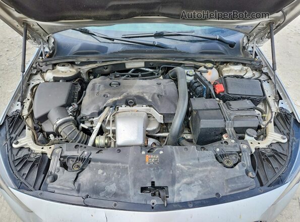 W04GL6SX4K1010606 2019 BUICK REGAL Silver Սալոնի հետևի տեսք