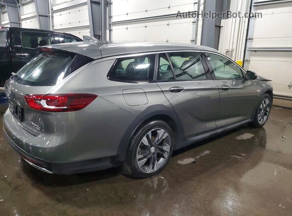 W04GU8SX2J1095873 2018 BUICK REGAL Gray Հետևի աջ