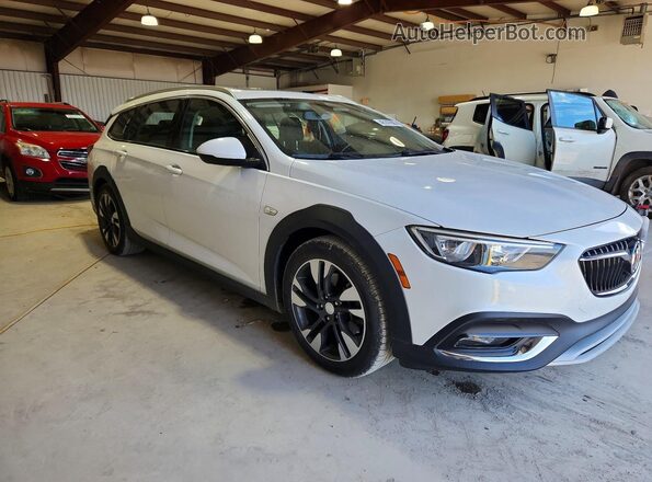 W04GU8SX5K1017380 2019 BUICK REGAL Белый Передняя правая четверть