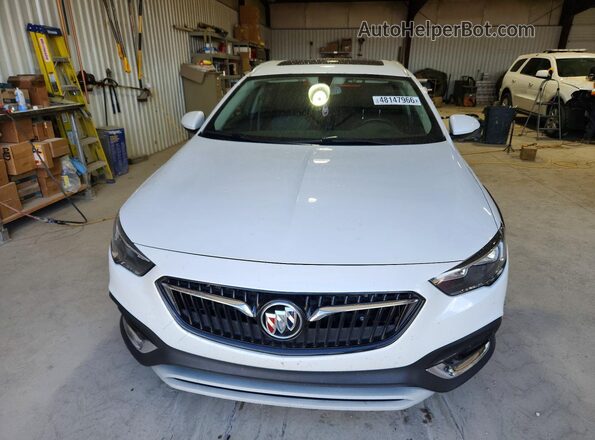 W04GU8SX5K1017380 2019 BUICK REGAL Белый Вид спереди