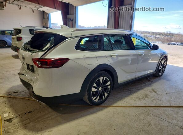W04GU8SX5K1017380 2019 BUICK REGAL Белый Задняя правая четверть