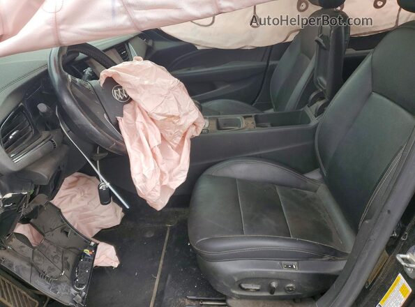 W04GV8SX5K1010944 2019 BUICK REGAL Black Front interior view
