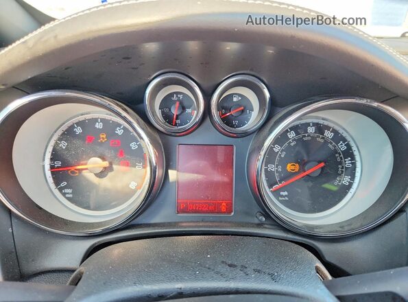 W04WH3N51HG006685 2017 BUICK CASCADA Teal Instrument cluster view