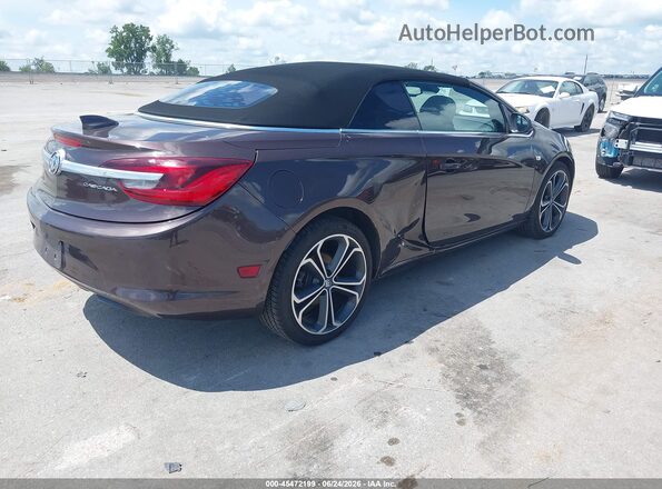 W04WH3N53HG017381 2017 BUICK CASCADA Dark Brown Հետևի աջ