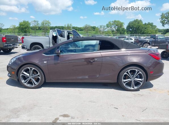 W04WH3N53HG017381 2017 BUICK CASCADA Dark Brown Սալոնի 360 աստիճան տեսք