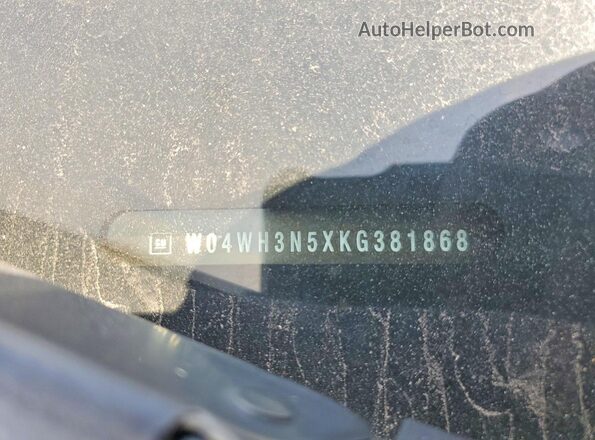 W04WH3N5XKG381868 2019 BUICK CASCADA Blue Engine compartment view