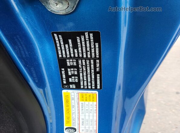 W04WJ3N55HG166136 2017 BUICK CASCADA Blue ძრავის განყოფილების ხედი