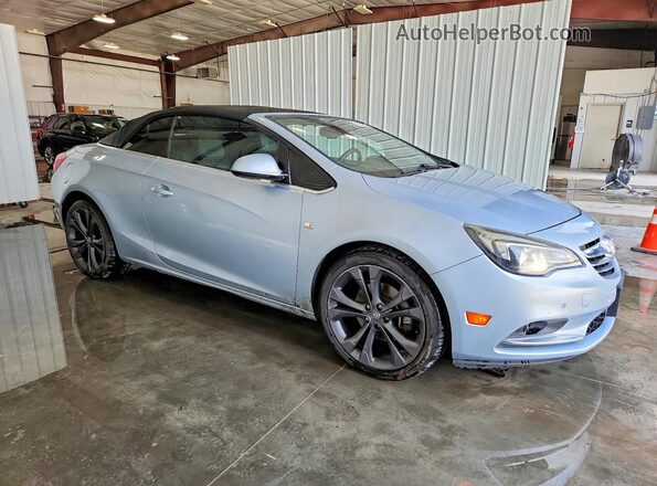 W04WT3N51GG143946 2016 BUICK CASCADA Blue Front right