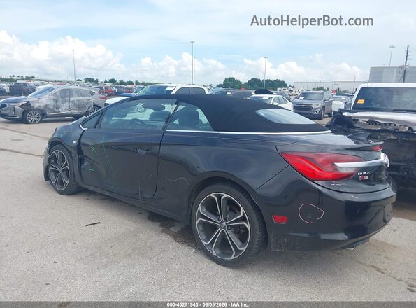W04WT3N52GG042320 2016 BUICK CASCADA Black Rear left