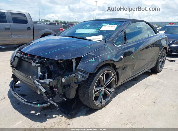 W04WT3N52GG042320 2016 BUICK CASCADA Black Front view