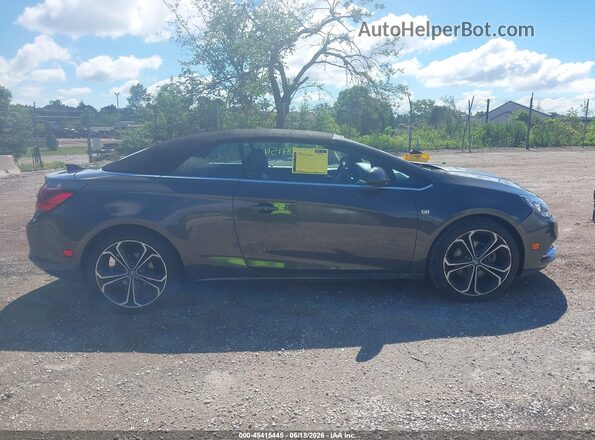 W04WT3N53GG044691 2016 BUICK CASCADA Black Вид задньої частини салону