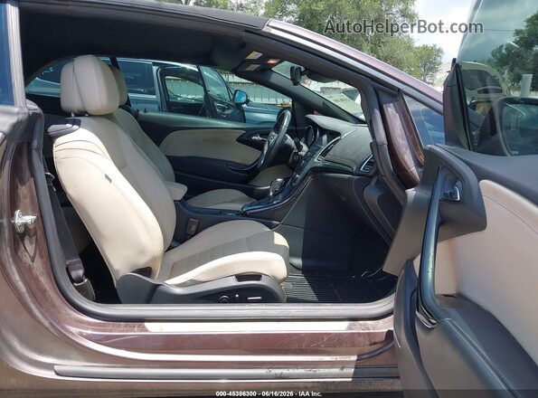 W04WT3N53GG073446 2016 BUICK CASCADA Purple Front interior view