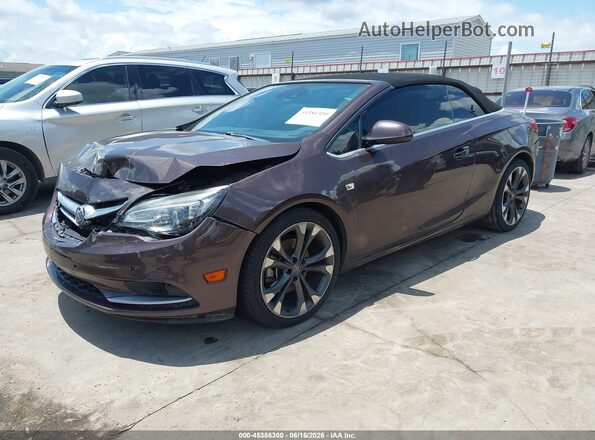 W04WT3N53GG073446 2016 BUICK CASCADA Purple Front left