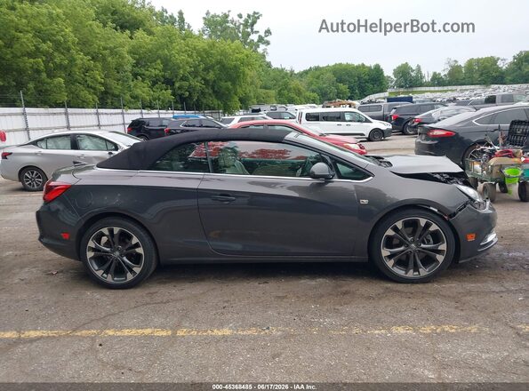 W04WT3N53GG097956 2016 BUICK CASCADA Gray Սալոնի հետևի տեսք