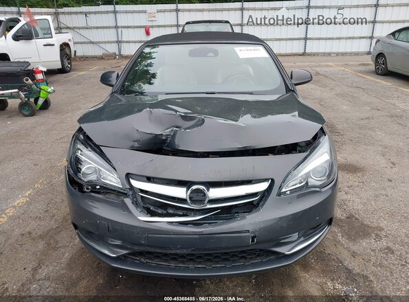 W04WT3N53GG097956 2016 BUICK CASCADA Gray Սարքավորումների վահանակի տեսք