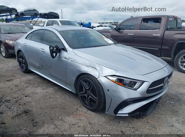 W1K2J5KB0NA100494 2022 MERCEDES-BENZ CLS-CLASS Silver Rear interior view