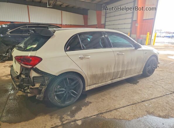 W1K3F5BB1NJ375829 2022 MERCEDES-BENZ A White Задня права чверть