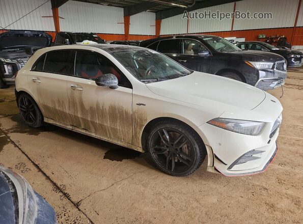 W1K3F5BB1NJ375829 2022 MERCEDES-BENZ A White Передня права чверть