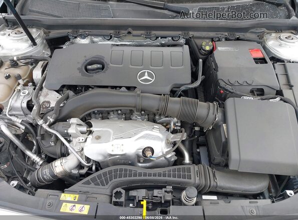 W1K3G4EB0LJ203579 2020 MERCEDES-BENZ A 220 Silver Rear view
