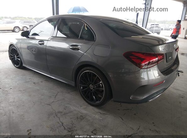 W1K3G4EB0NJ365800 2022 MERCEDES-BENZ A 220 Gray Rear left