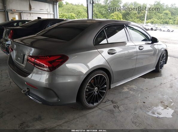 W1K3G4EB0NJ365800 2022 MERCEDES-BENZ A 220 Gray Rear right