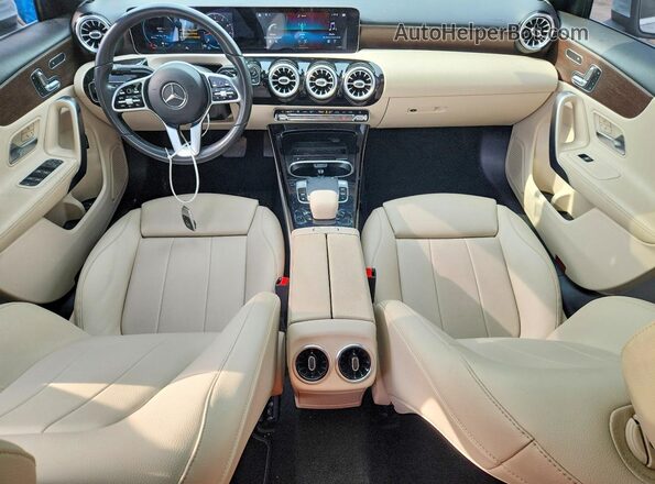 W1K3G4EB1LJ230984 2020 MERCEDES-BENZ A White წინა პანელის ხედი