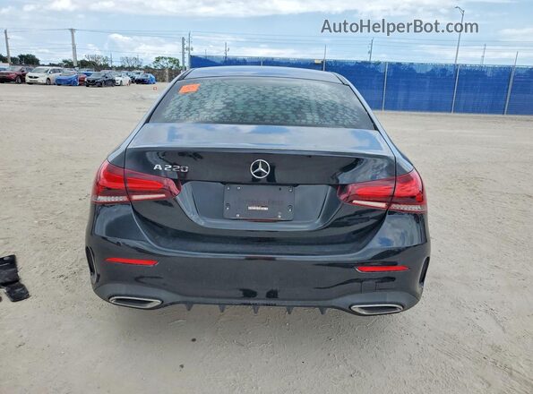 W1K3G4EB2NJ361652 2022 MERCEDES-BENZ A Черный Вид сзади