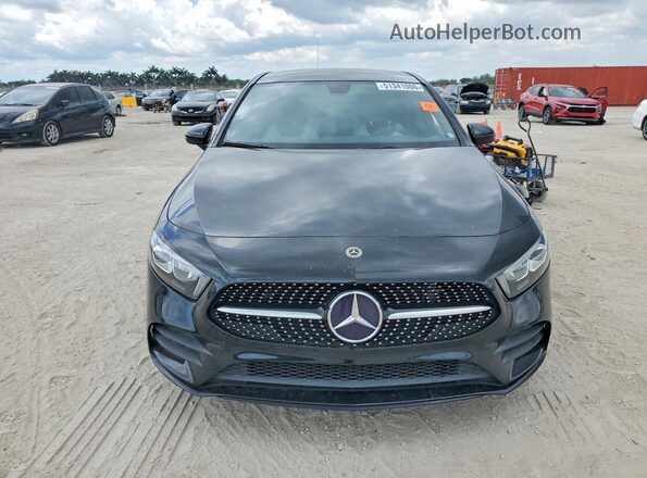 W1K3G4EB2NJ361652 2022 MERCEDES-BENZ A Черный Вид спереди