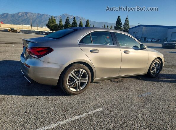 W1K3G4EB4LJ202225 2020 MERCEDES-BENZ A Gray Задня права чверть