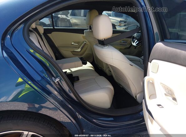 W1K3G4EB5LJ216196 2020 MERCEDES-BENZ A 220 Blue Vista de la etiqueta del VIN
