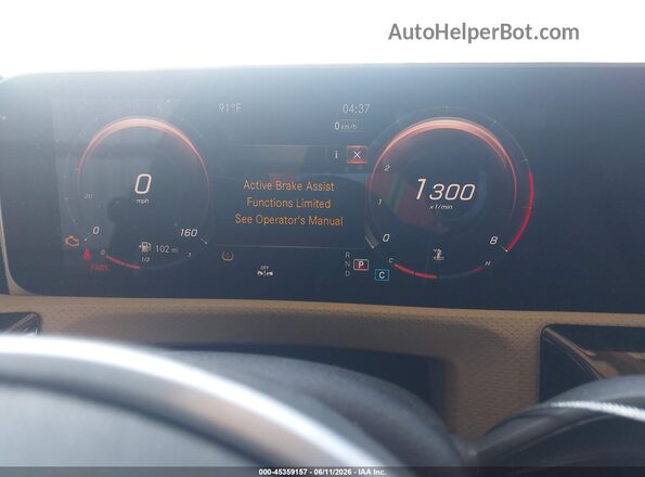 W1K3G4EB5LJ216196 2020 MERCEDES-BENZ A 220 Blue Vista de los asientos traseros