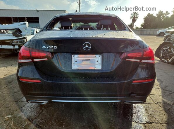 W1K3G4EB5MJ290378 2021 MERCEDES-BENZ A Black Հետևի տեսք
