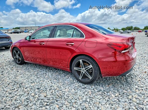 W1K3G4EB6MJ286775 2021 MERCEDES-BENZ A Красный 