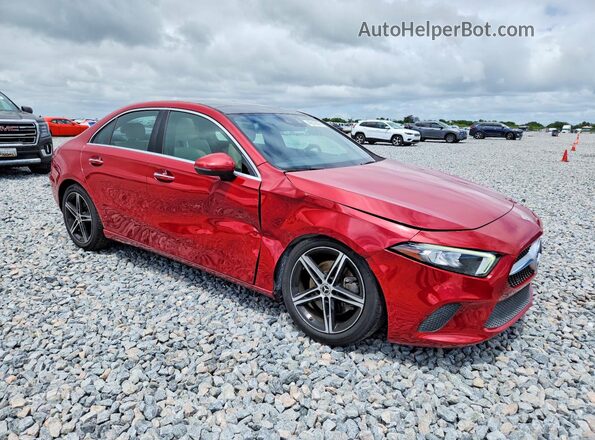 W1K3G4EB6MJ286775 2021 MERCEDES-BENZ A Красный 