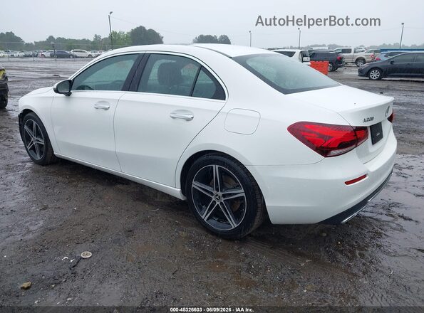 W1K3G4EB6MJ301422 2021 MERCEDES-BENZ A 220 White Задня ліва чверть