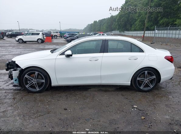 W1K3G4EB6MJ301422 2021 MERCEDES-BENZ A 220 White 