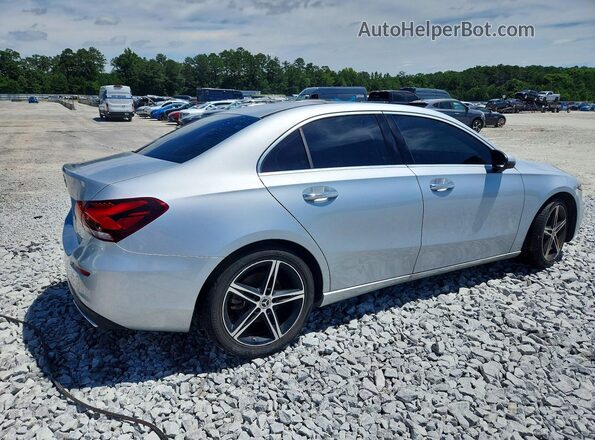 W1K3G4EB6MJ304241 2021 MERCEDES-BENZ A Silver Задня права чверть