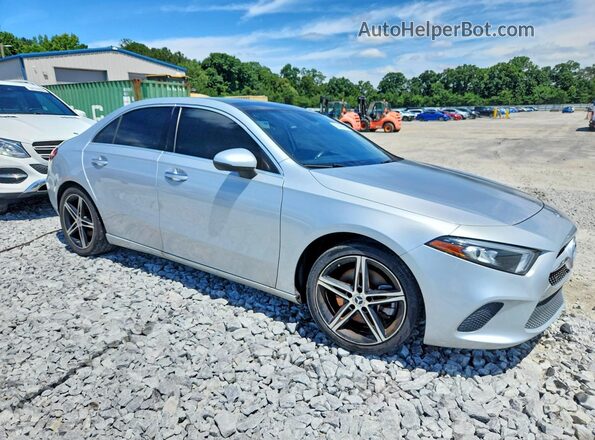W1K3G4EB6MJ304241 2021 MERCEDES-BENZ A Silver Передня права чверть