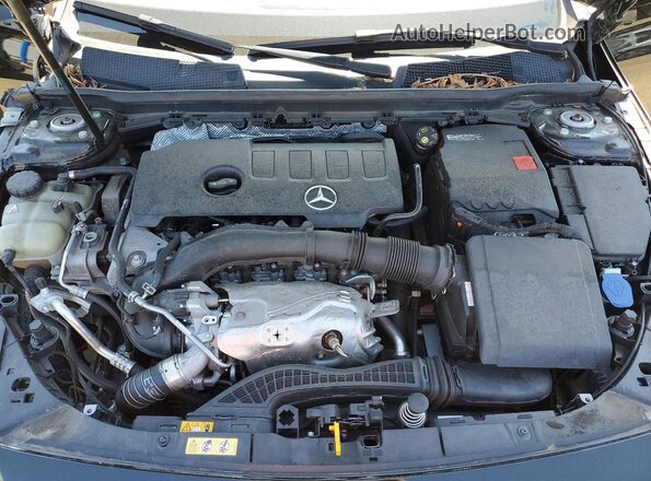 W1K3G4EB7MJ257026 2021 MERCEDES-BENZ A Black Widok wnętrza z tyłu