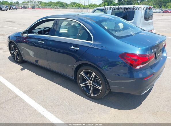 W1K3G4EB7NJ366314 2022 MERCEDES-BENZ A 220 Blue Tył lewy